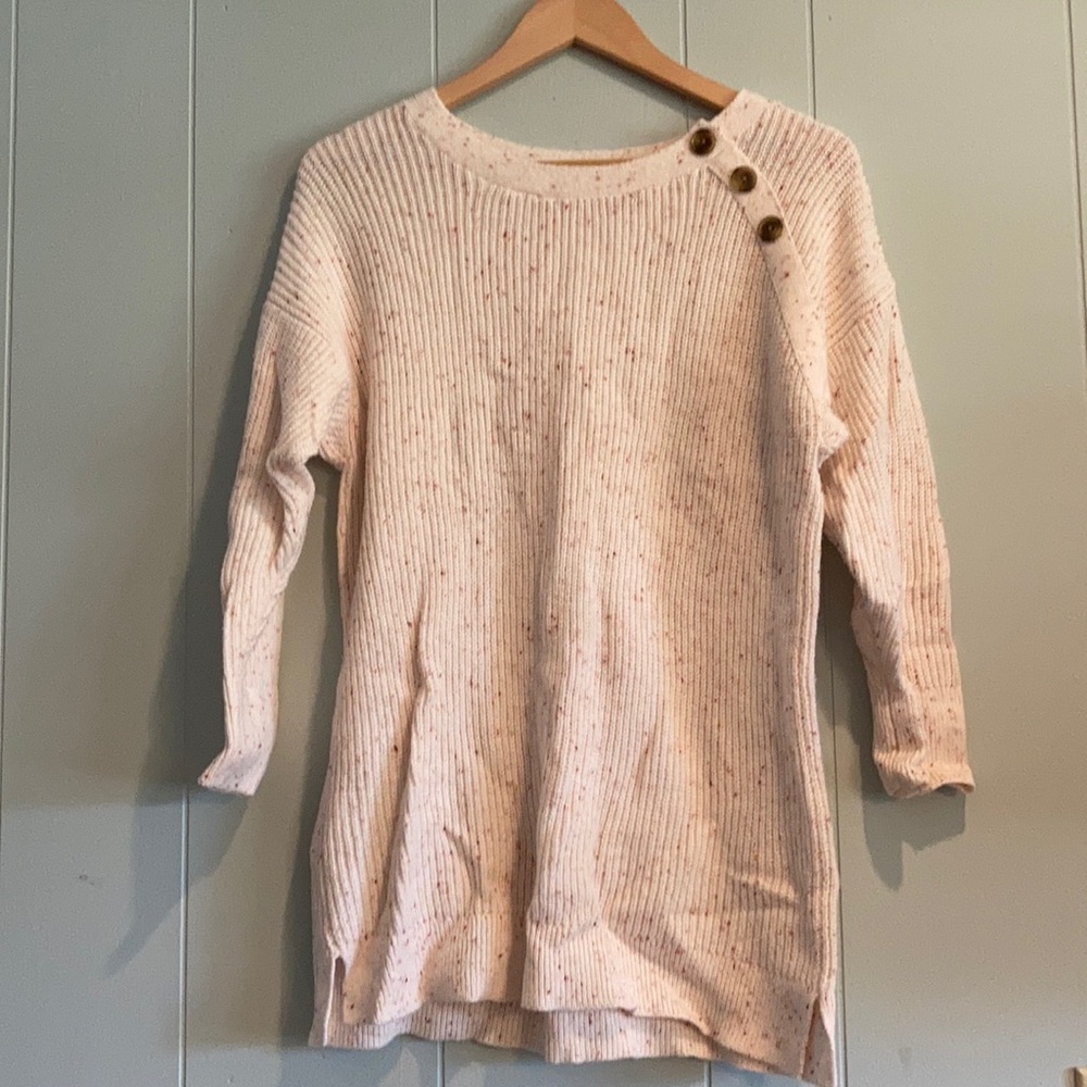 Loft Outlet large cream Sweater